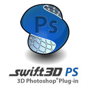 Swift3D for Photoshop CS4 3D外掛